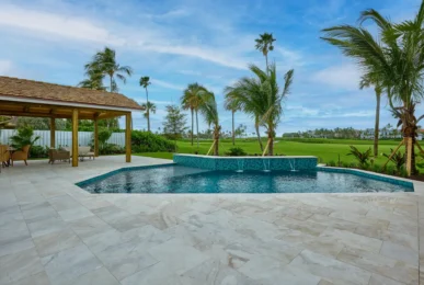 Rhino Houston Epoxy Spray Deck vs Stamped Concrete