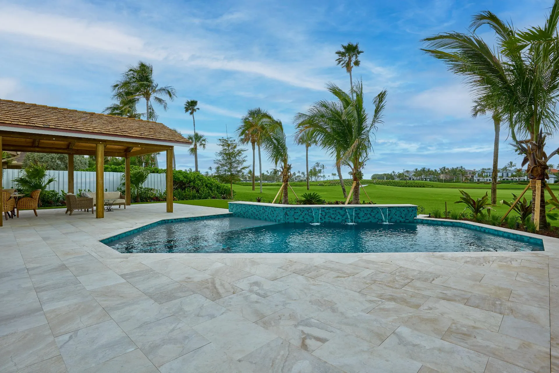 Rhino Houston Epoxy Spray Deck vs Stamped Concrete